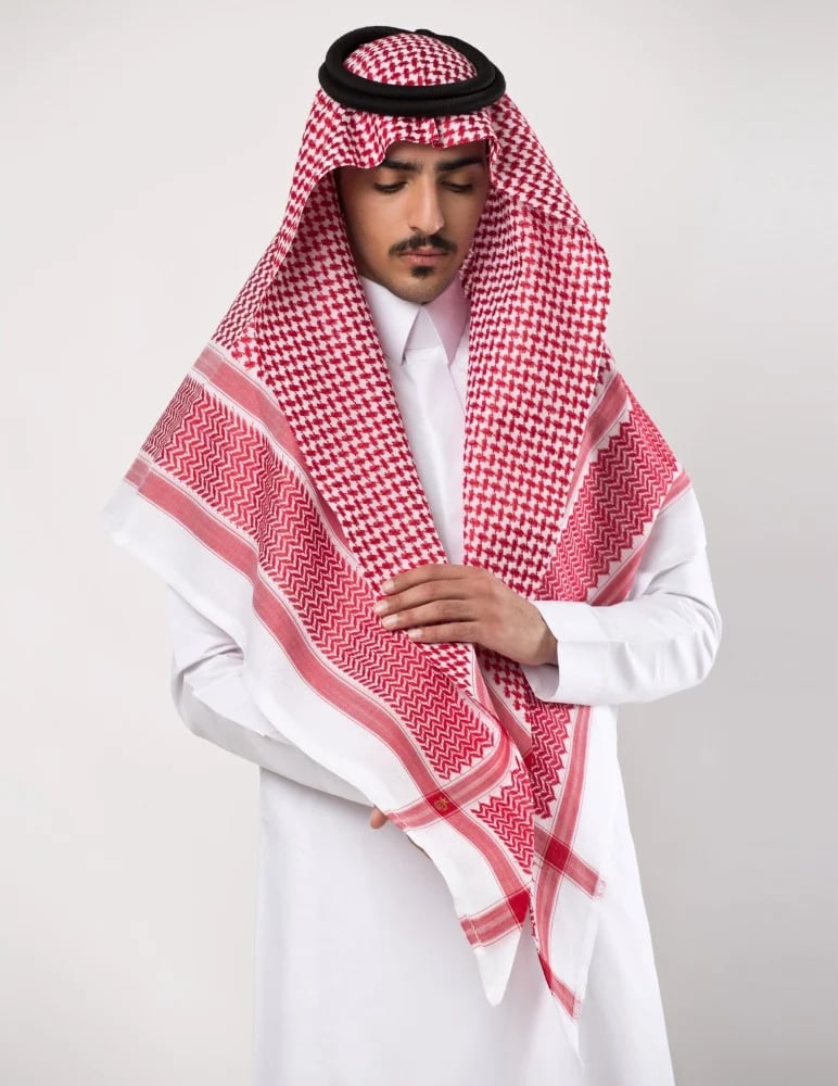 شماغ فلفت Velvet GOLD VIP ZV5