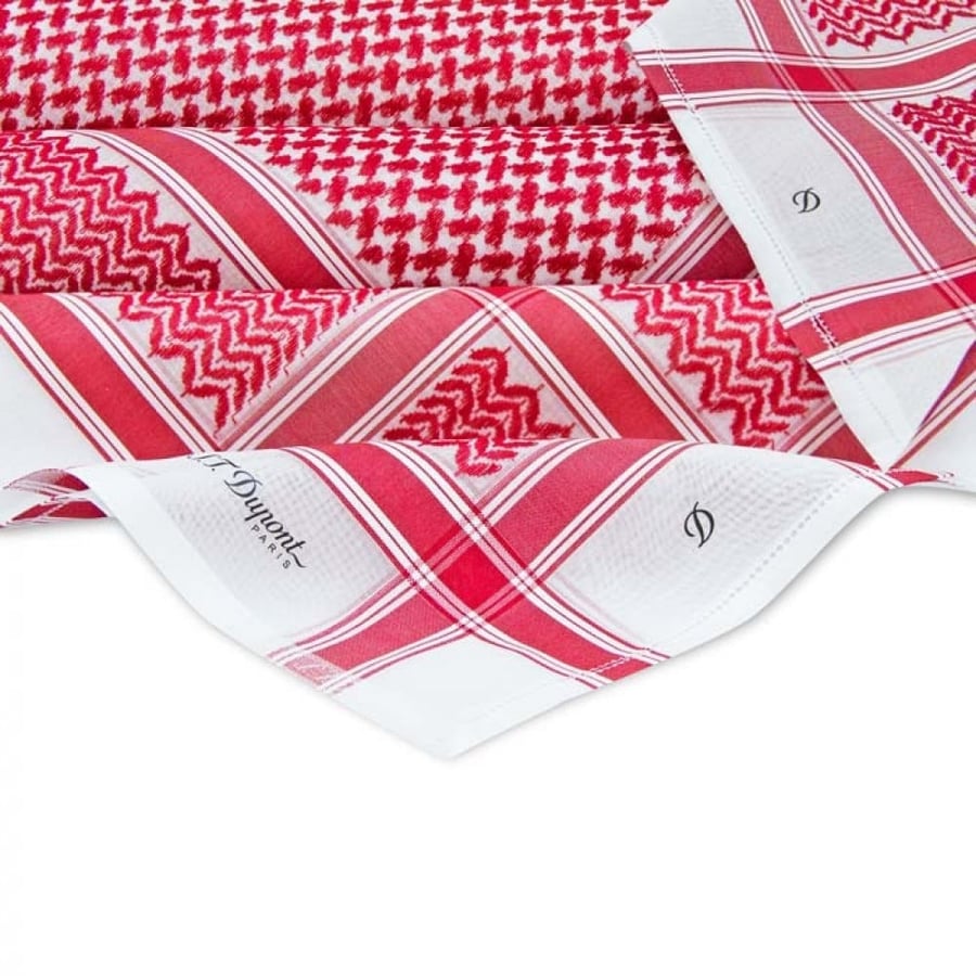 شماغ S.T.Dupont أحمر DA-R اخر موديل