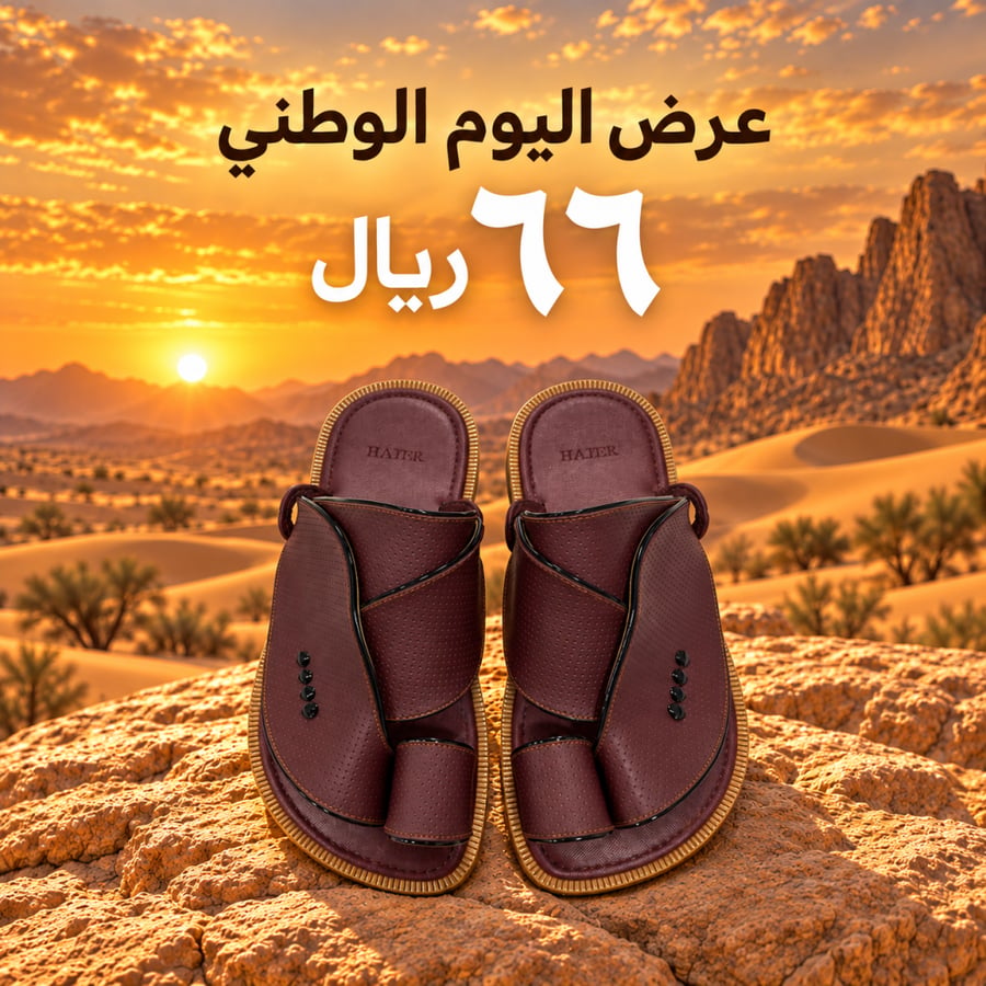 حذاء شرقي فاخر