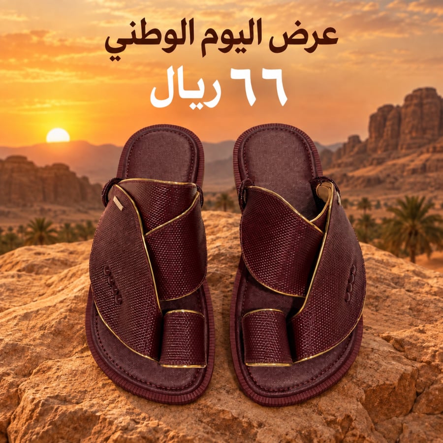 حذاء شرقي فاخر