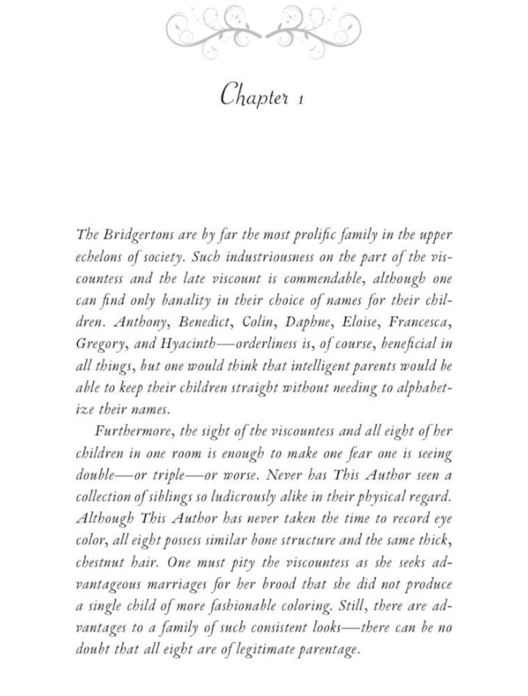 Bridgerton: The Duke and I Deluxe Edition (book no.1)