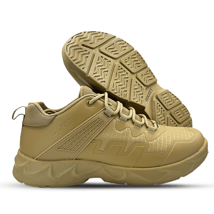 Short Rocket CM sports belt - beige color