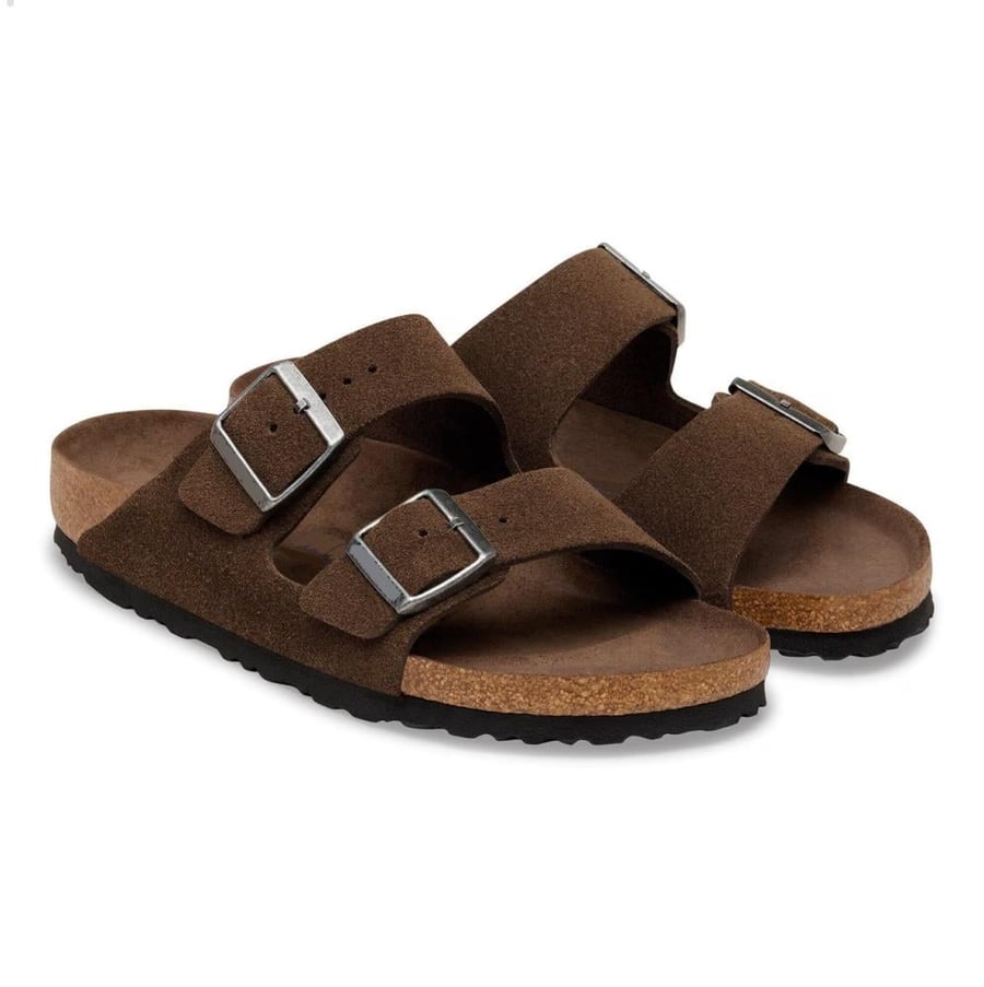 FF Arch Comfort Desert Brown - orthopedic shoe for supporting foot arch, suede brown
