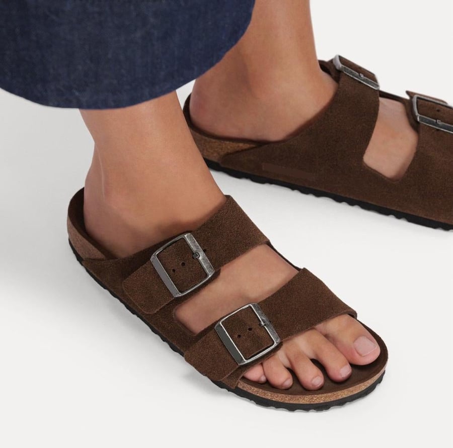 FF Arch Comfort Desert Brown - orthopedic shoe for supporting foot arch, suede brown
