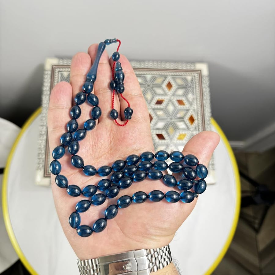 بكلايت ازرق بشفافية