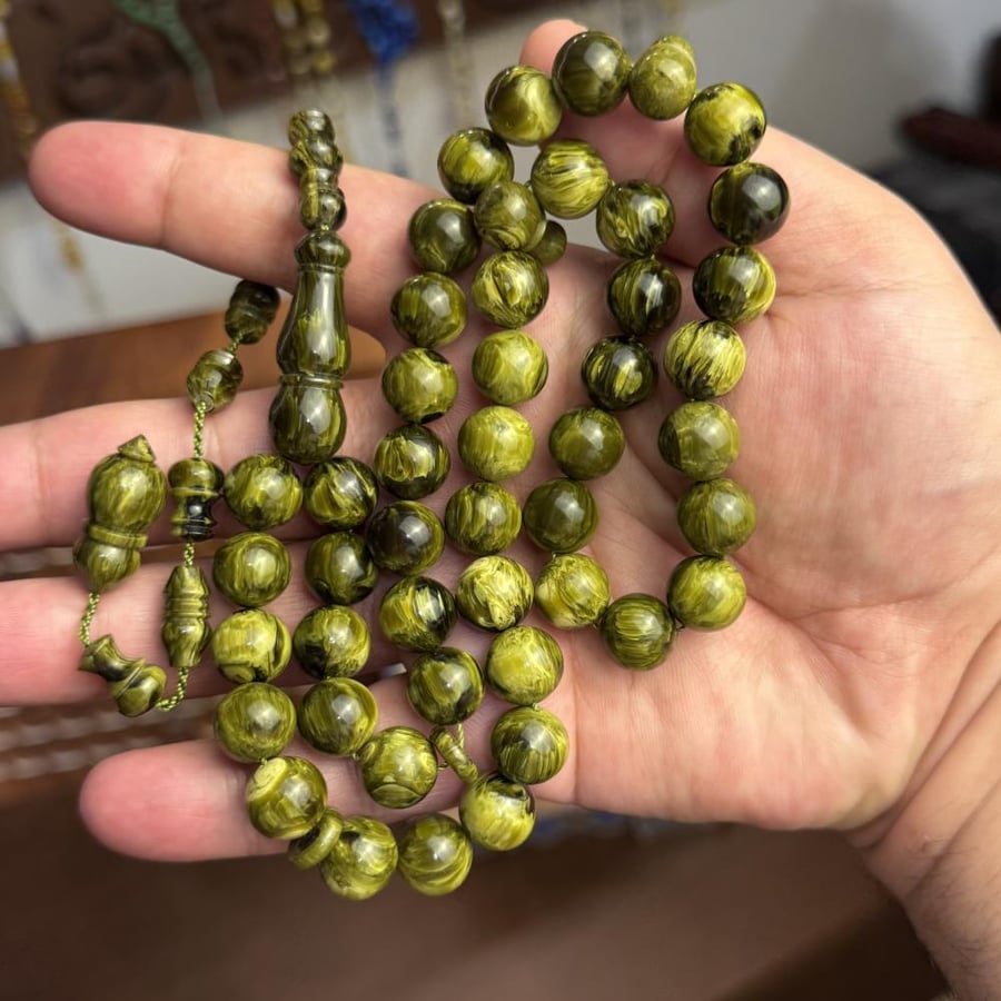 مسباح اخضر زيتي