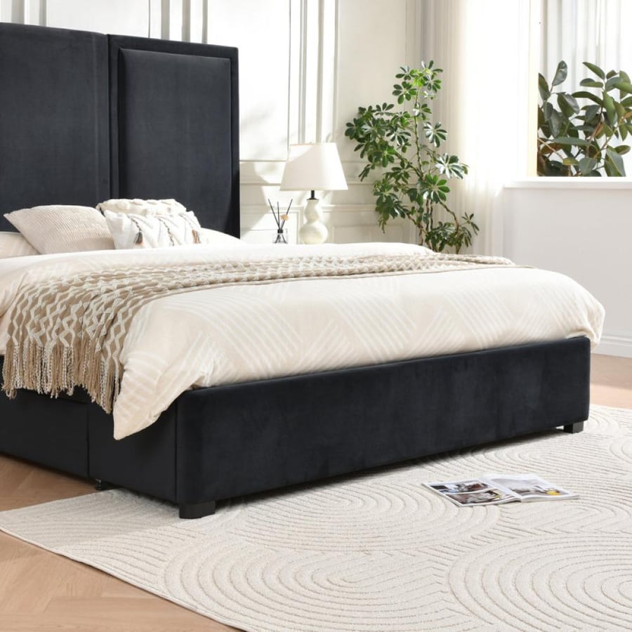 Multicolored Morgan bed
