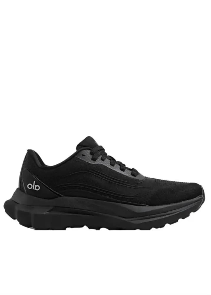 alo yoga runner Black