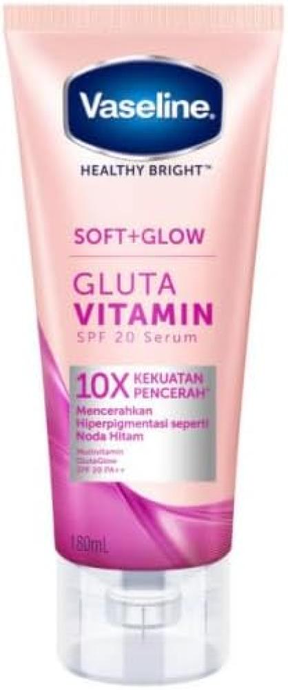 Vaseline Soft Glow Gluta Body Serum SPF 20 Niacinamide 180ML