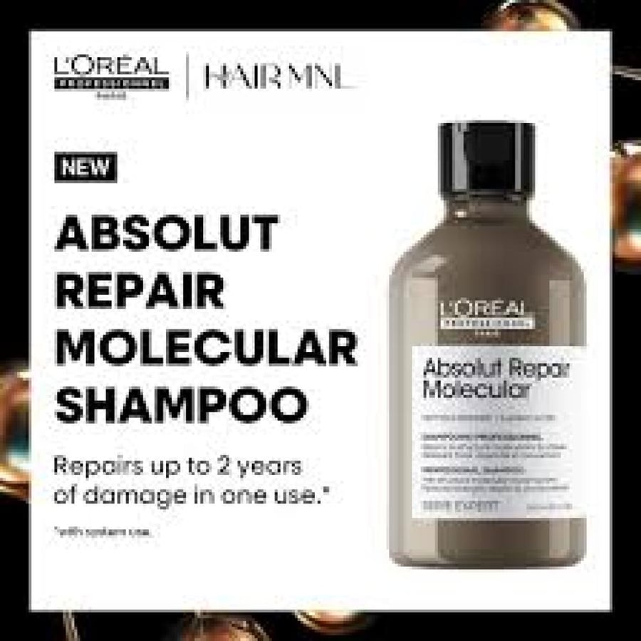 LOREAL PRO ABSOLUT REPAIR MOLECULAR SHAMPO 300 ML