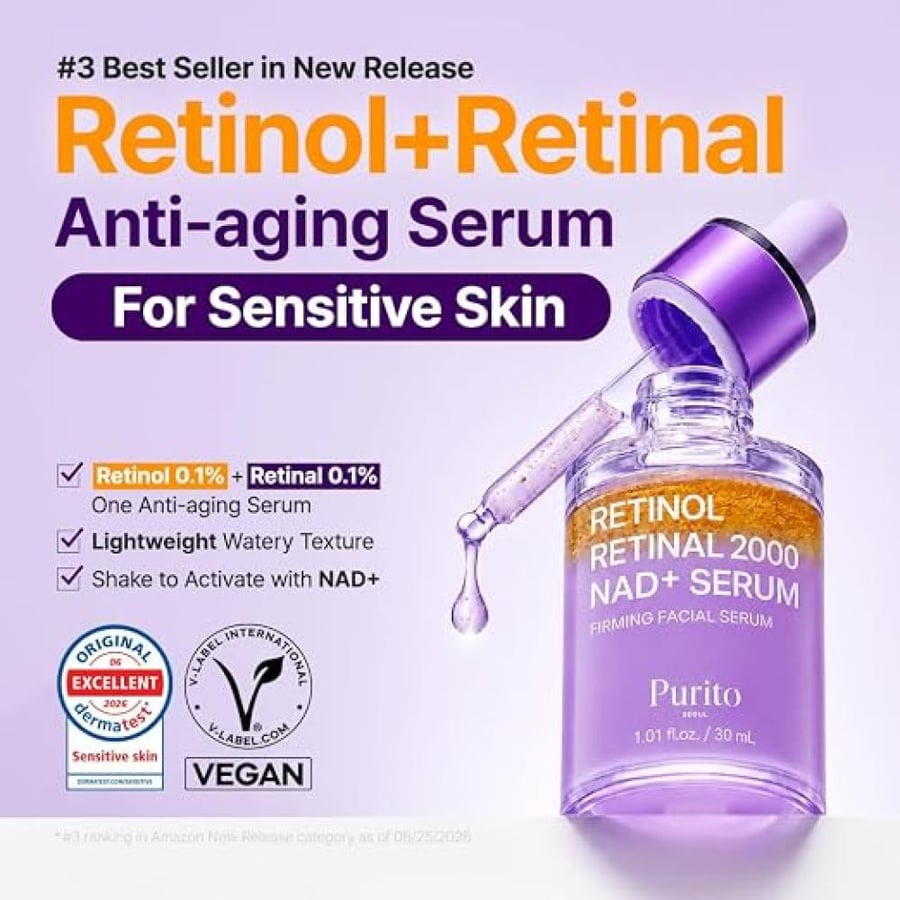 Purito SEOUL Retinol Retinal 2000 NAD+ Serum 30ML