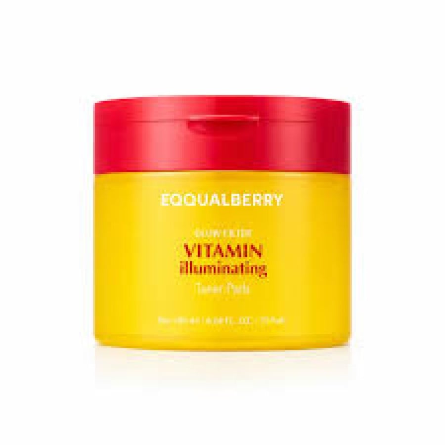 EQQUALBERRY VITAMIN ILLUNINATING TONER PADS 180 ML