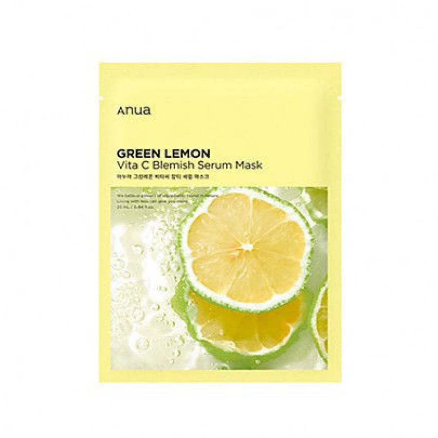 Anua Green Lemon Vita C Blemish Serum Mask (25ml