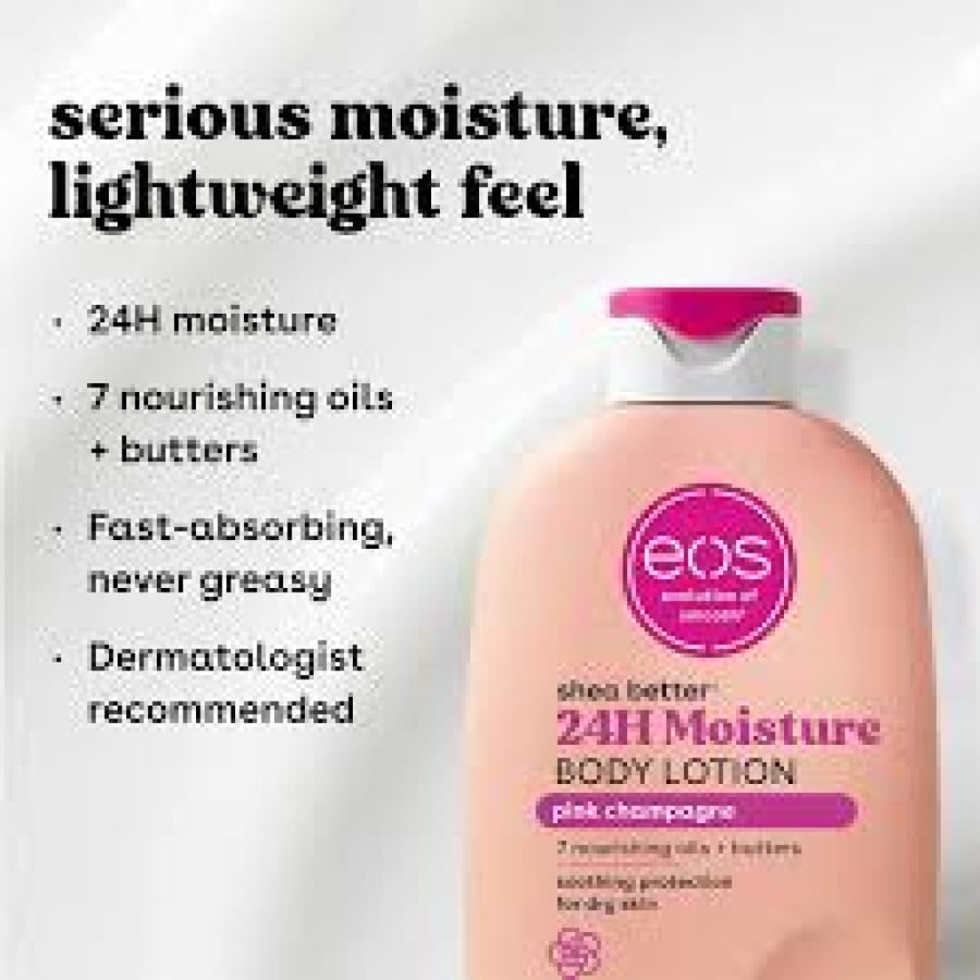 EOS 24 H MOISTURE BODY LOTION PINK CHAMPAGNE 473 ML