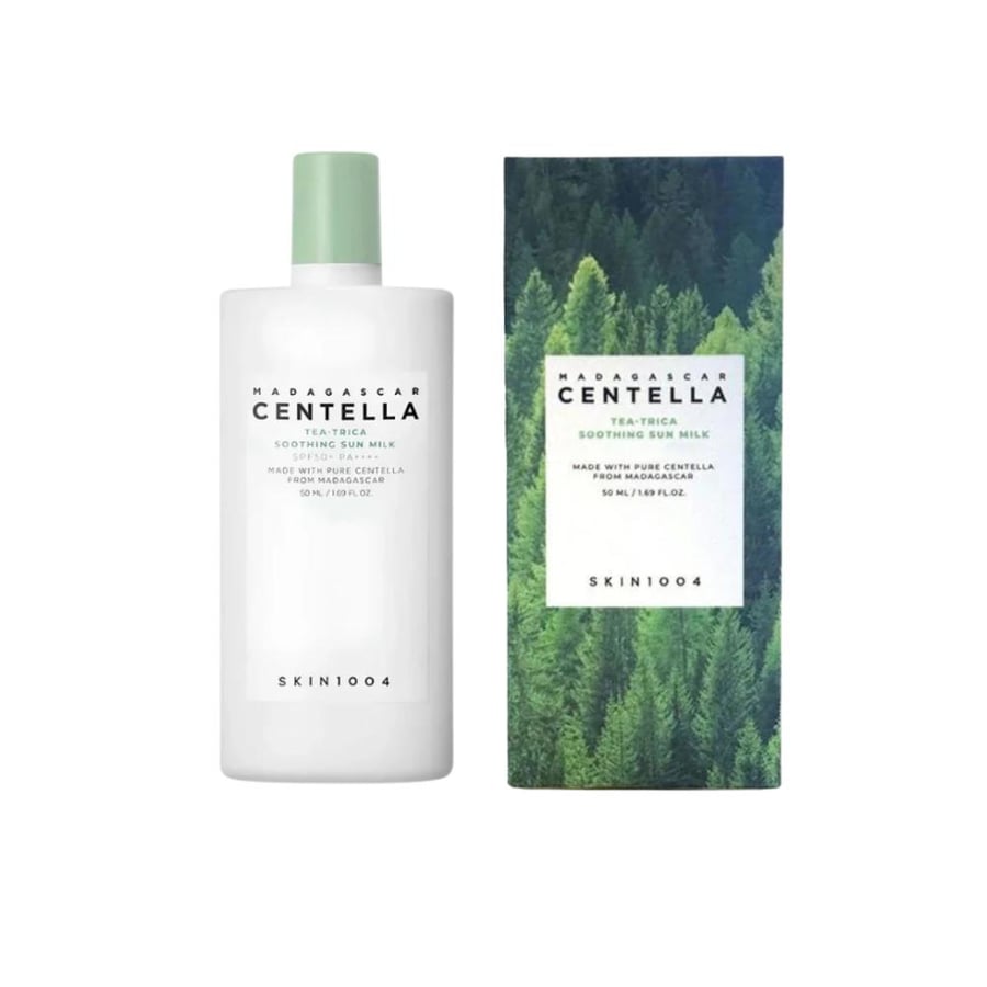 CENTELLA TEA TRICA SOOTHING SUN MILK 50ML