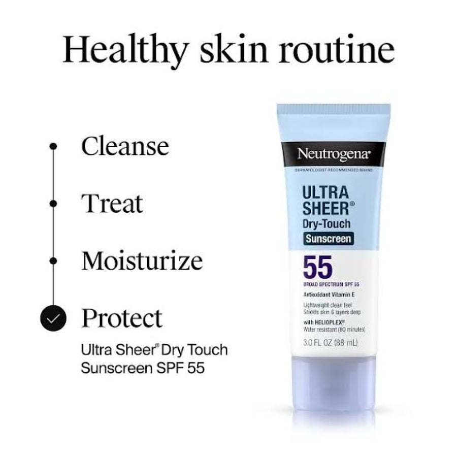 ULTRA SHEER DRY TOUCH DRY TOUCH 55 SUNSCREEN 88 ML