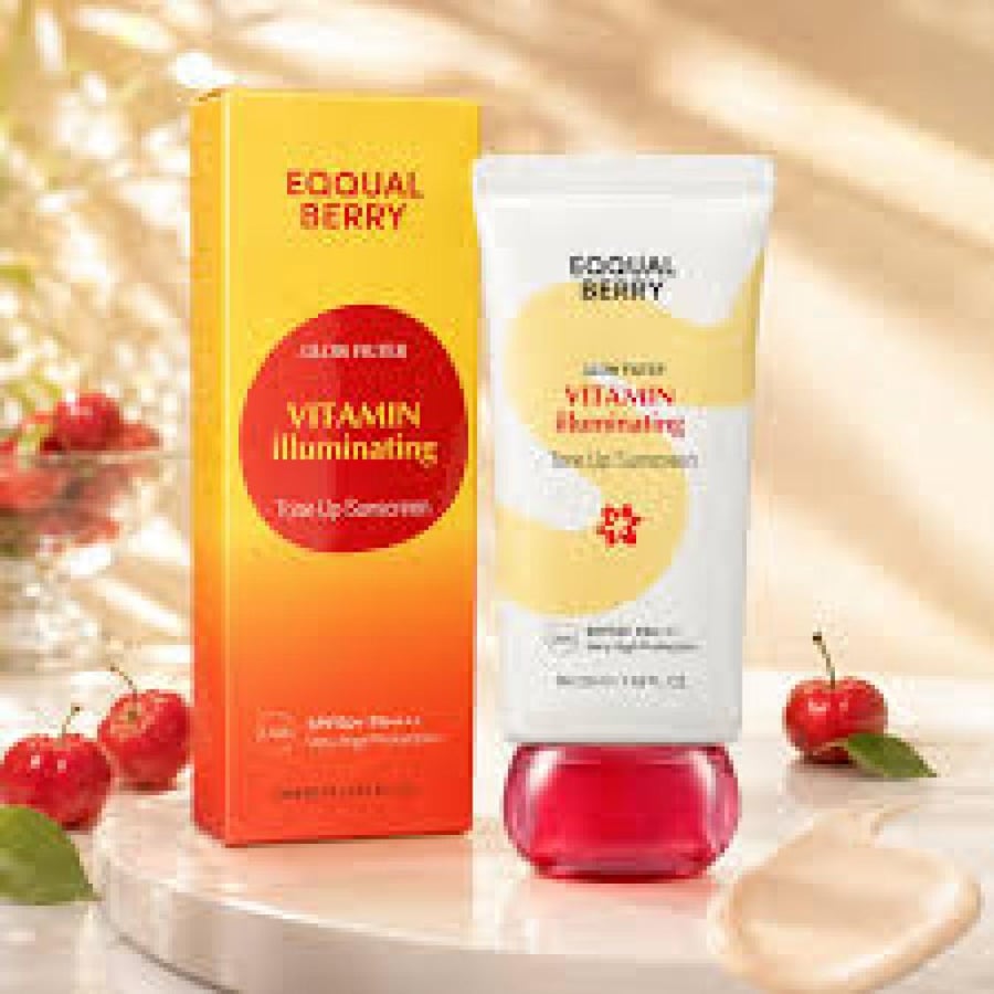 EQQUALBERRY VITAMIN ILLUNINATING TONE UP SUNSCREEN 50 ML
