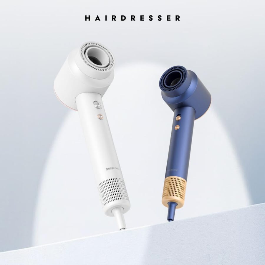 مجفف شعر ريبون Hair dryer 1400W [RE0003 BLUE] 1*3