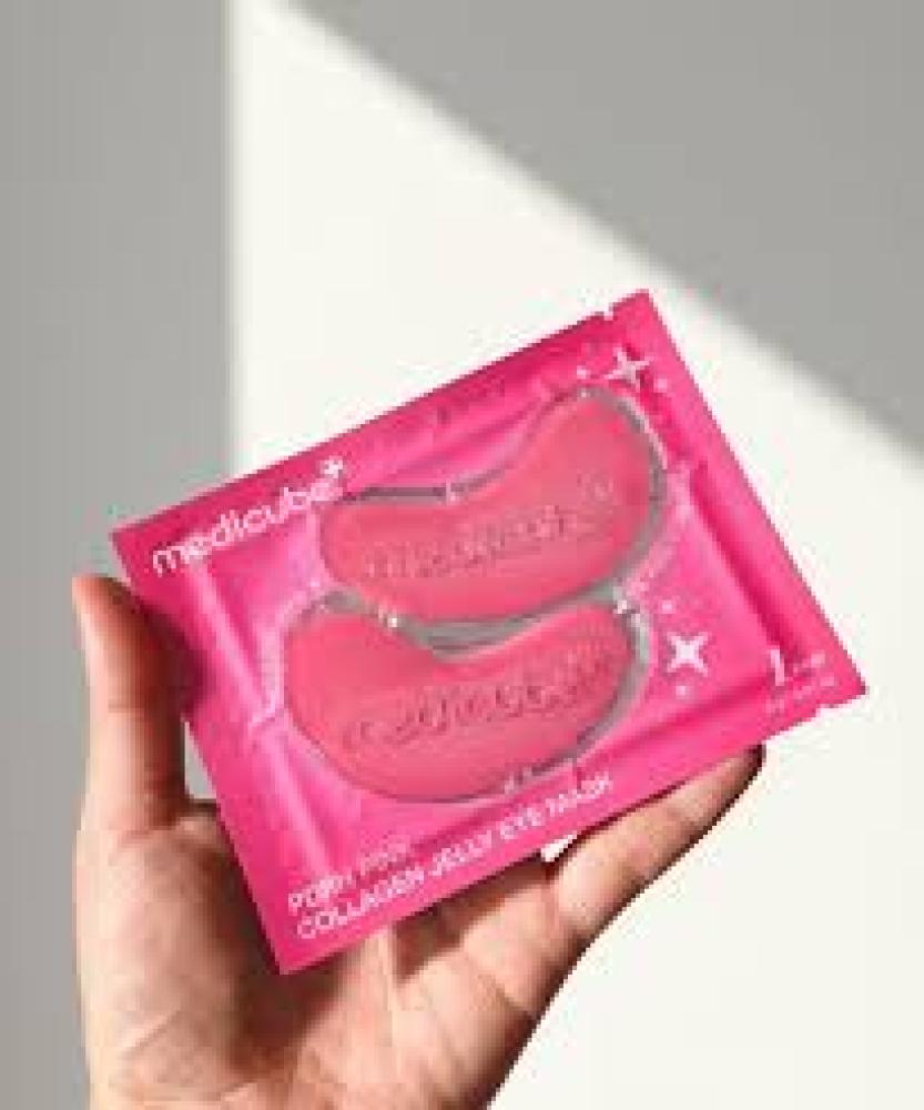 MEDICUBE PDRN PINK COLLAGEN GELLY EYE MASK 1 PC