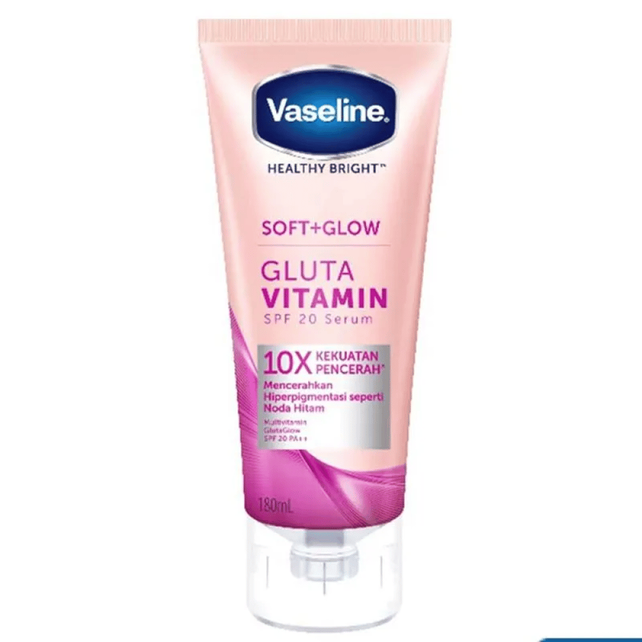Vaseline Soft Glow Gluta Body Serum SPF 20 Niacinamide 180ML