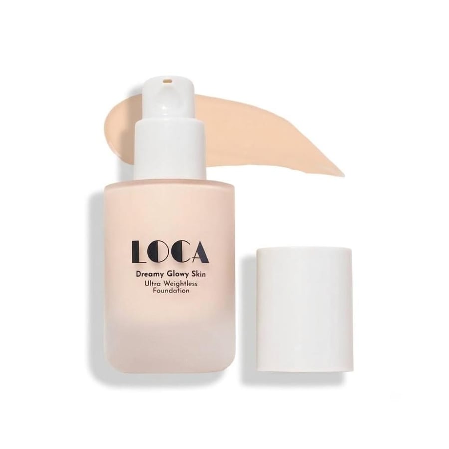 LOCA - Dreamy Glowy Skin Ultra Weightless Foundation Latte - Light Warm (01)