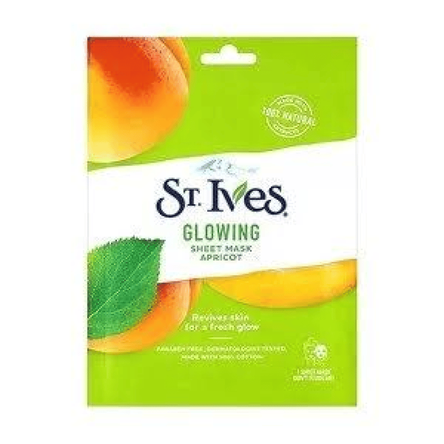 St. Ives Skin Care Sheet Mask Glow Apricot