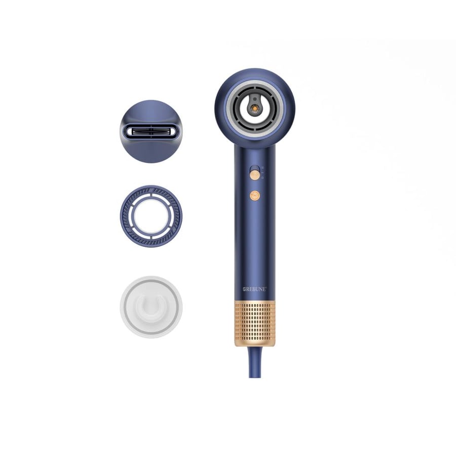 مجفف شعر ريبون Hair dryer 1400W [RE0003 BLUE] 1*3