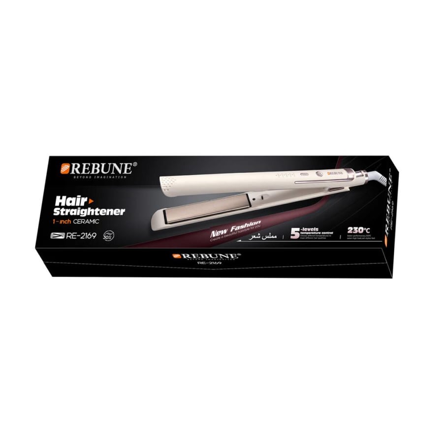 مملس شعر ريبون Hair straightener 40W [RE-2169]