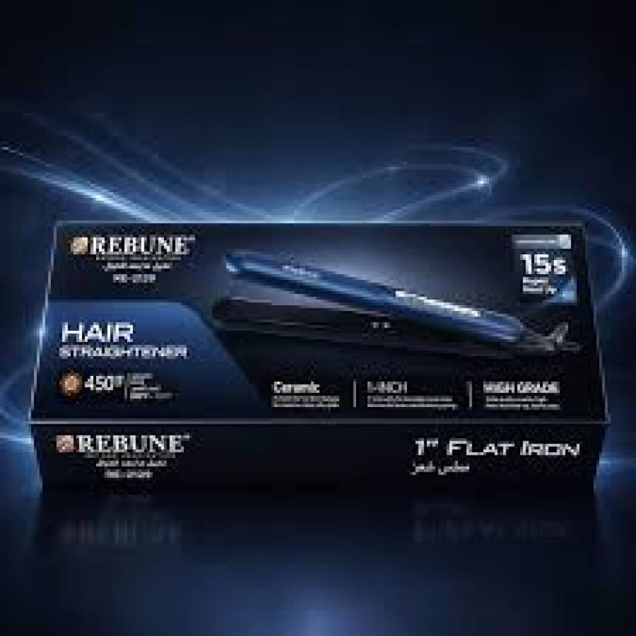 مملس شعر ريبون Hair Straightener 52W [RE-2129]