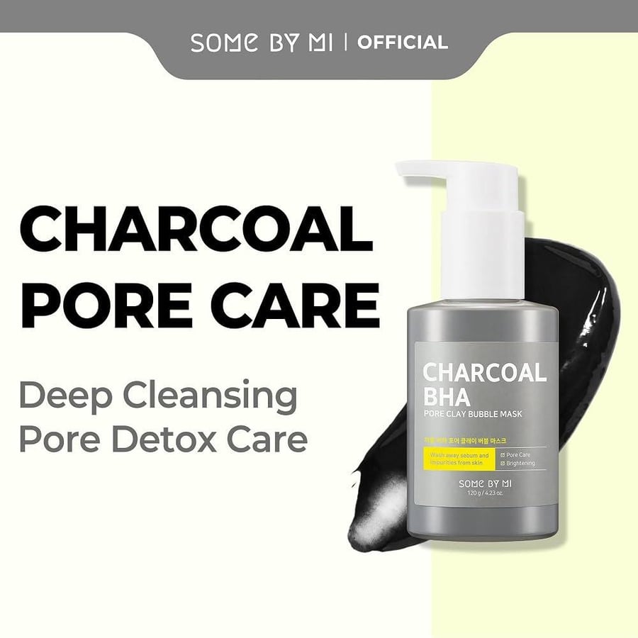 SOME BY MI CHARCOAL BHA PORE CLAY MASK