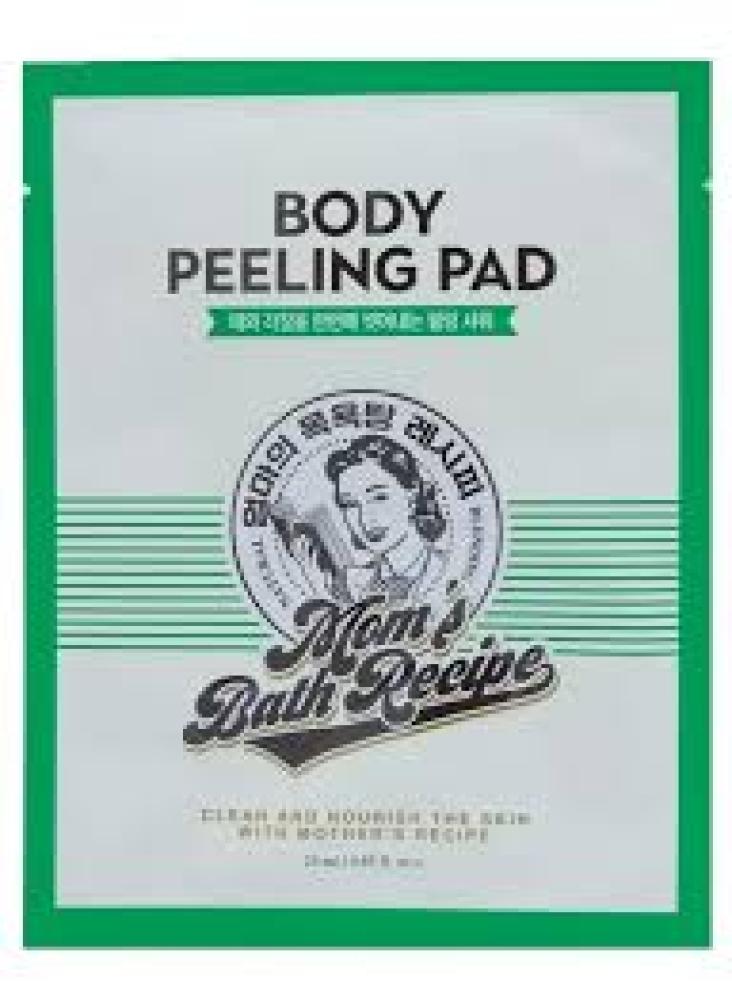 Mom's Bath Recipe - Body Peeling Pad GREEN 25 ML