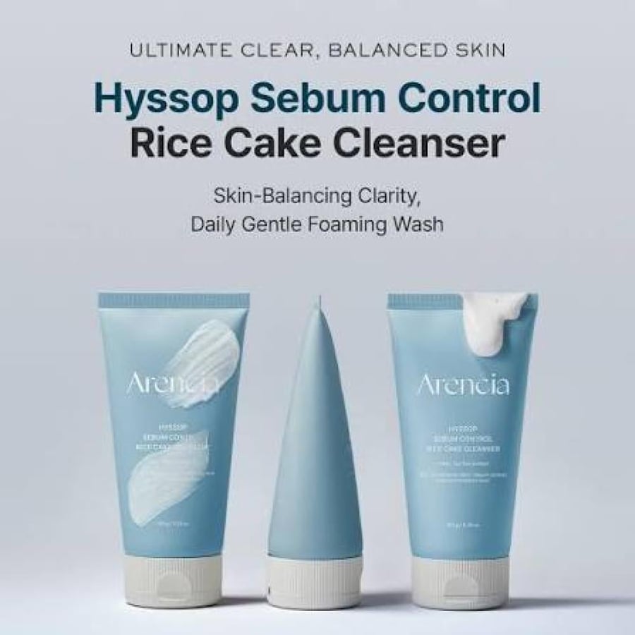 ARENCIA SEBUM RICE CAKE CLEANSER 150 GM