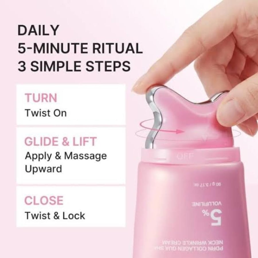 MEDICUBE PDRN COLLAGEN GUA SHA NECK CREAM 5 % 90 GM