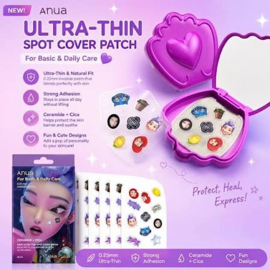 ANUA UNSEEN PATCH CERAMIDE + CICA 0.25 MM