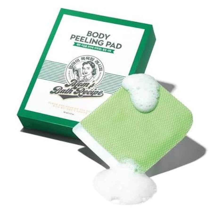 Mom's Bath Recipe - Body Peeling Pad GREEN 25 ML