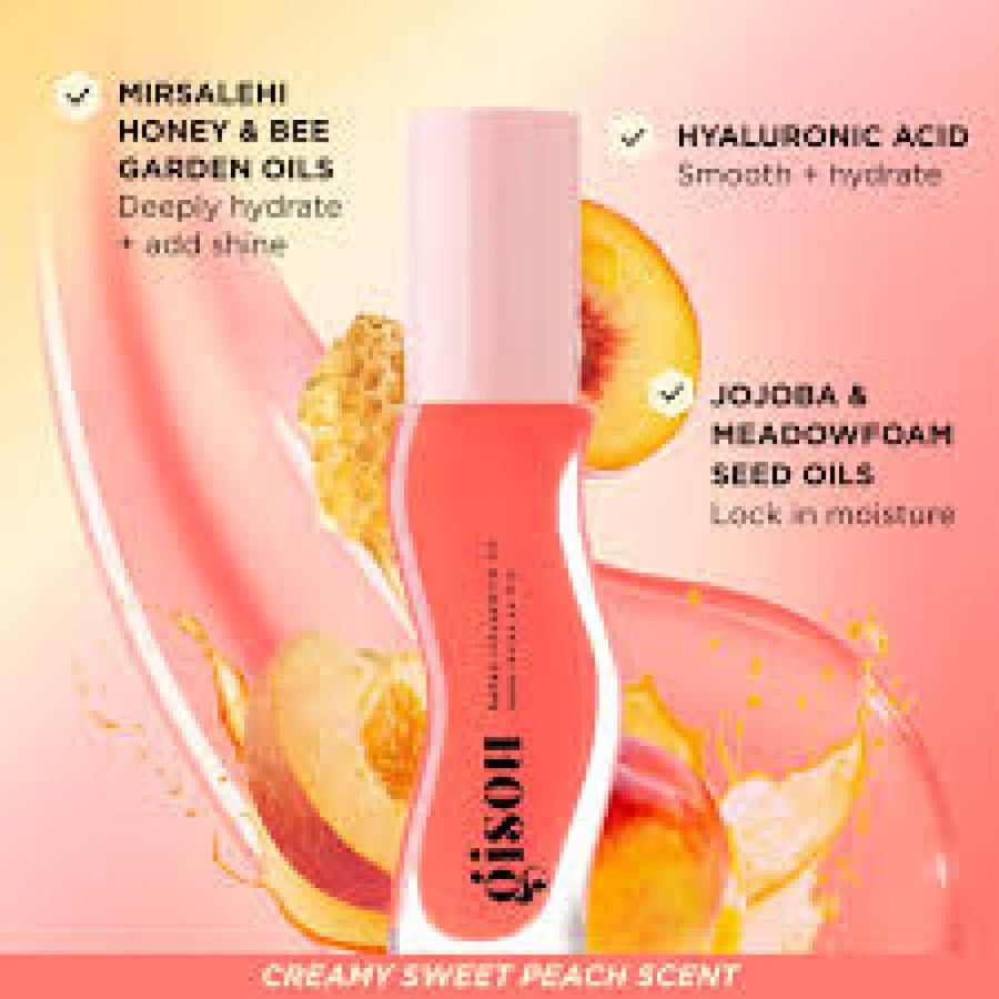 GISOU LIP OIL B PEACH 8 ML