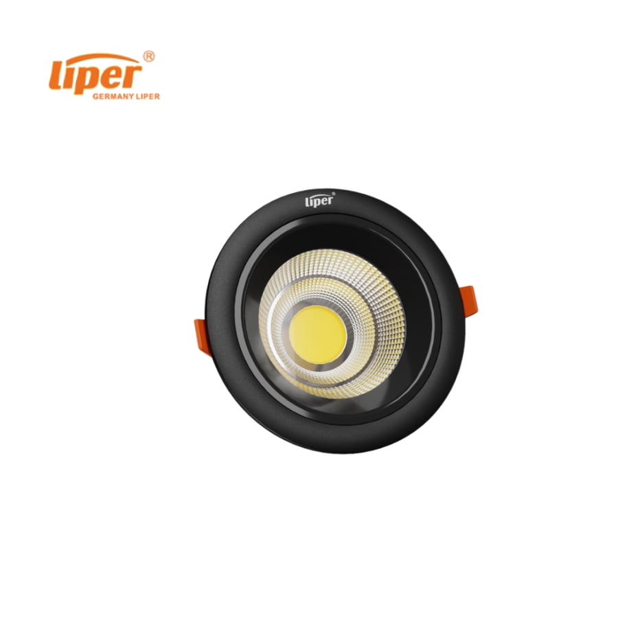 سبت اسود LIPER  20W "6 COB QAMAROUS IP44