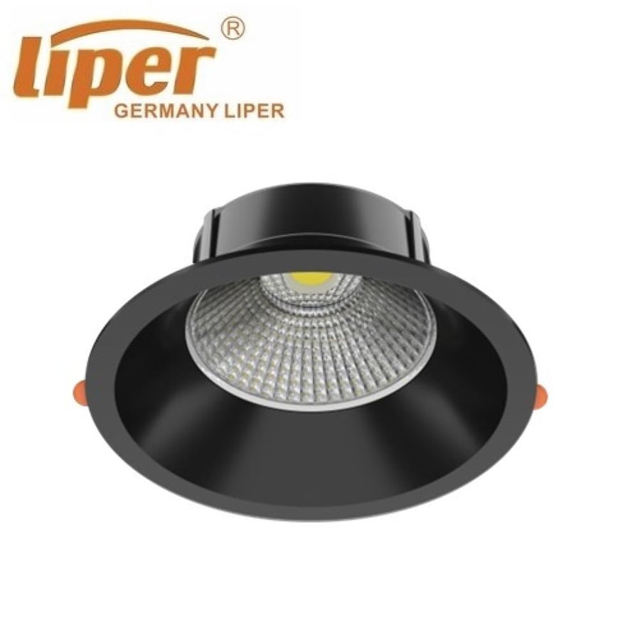 اسبوت اسود COB LIPER LUNA 30W CCT 20CM