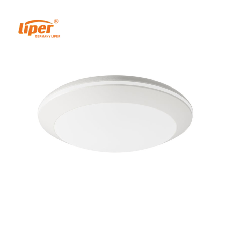 بلفون اطار ابيض LIPER RIO CCT 25W 22CM IP65