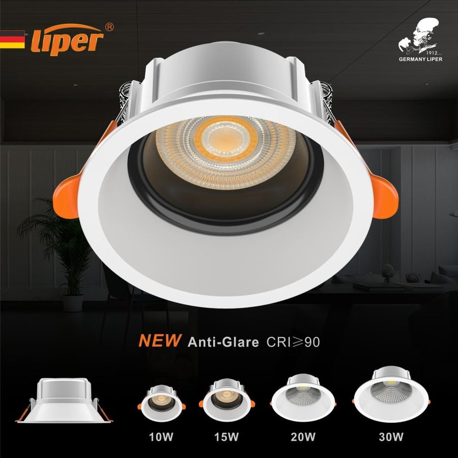 اسبوت ابيض COB LIPER LUNA 10W CCT 7CM