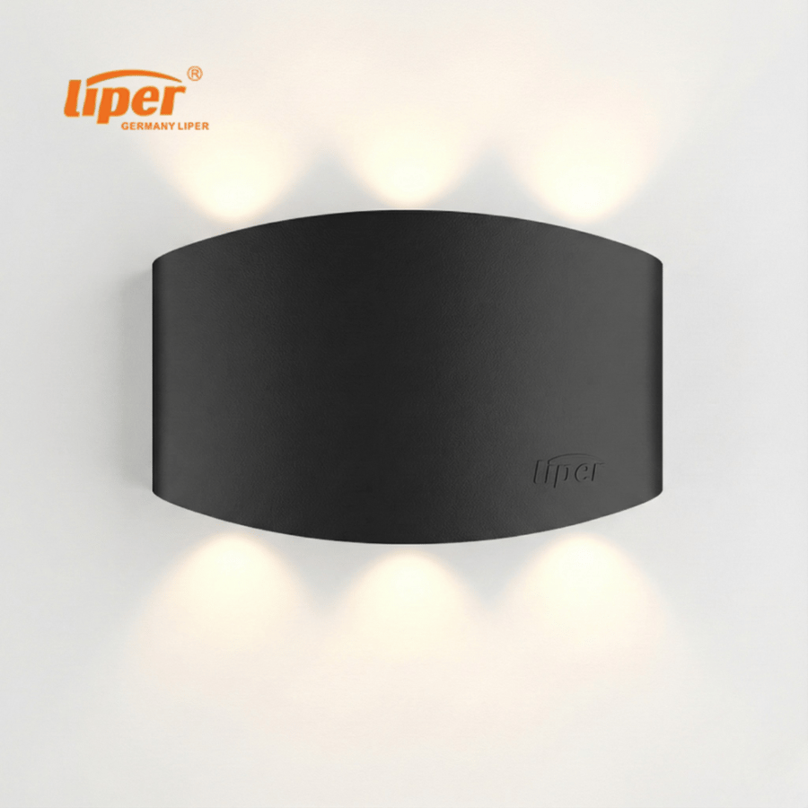 انارة جدارية اب داون LIPER 2*3W IP65 3000K