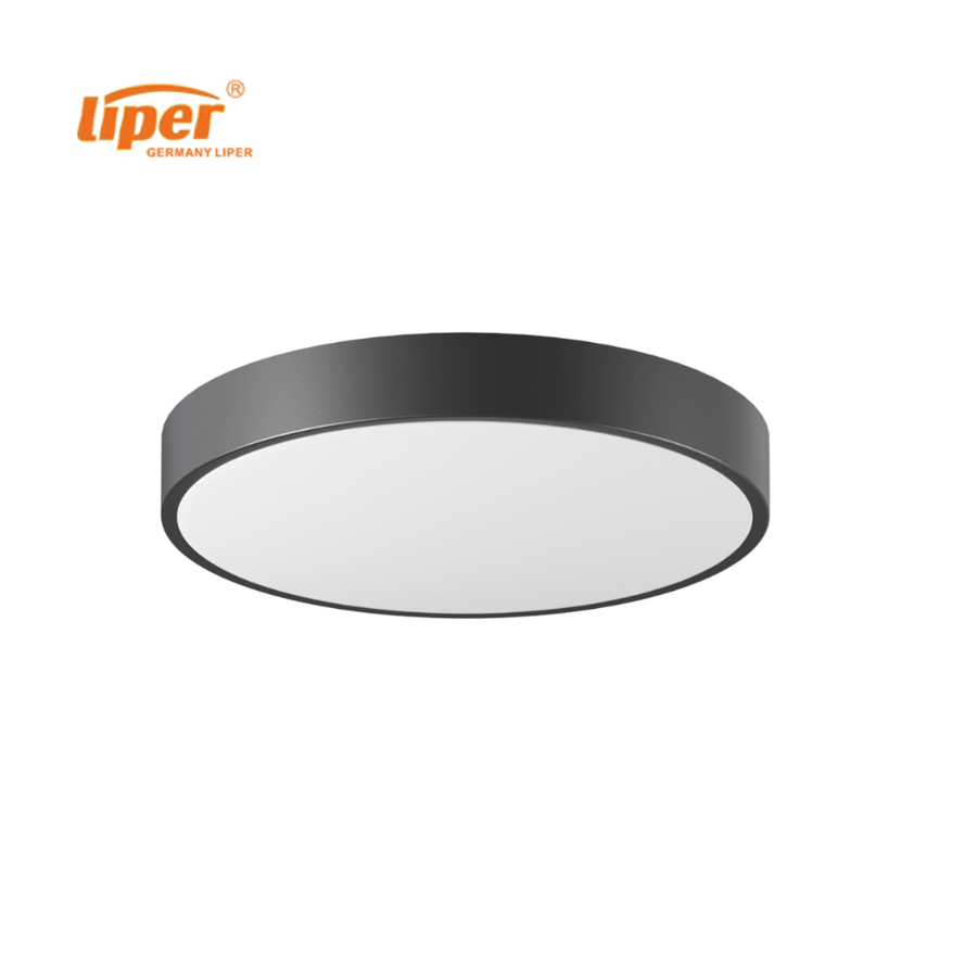 لطش اسود LIPER LOUIS 22CM  18W IP44
