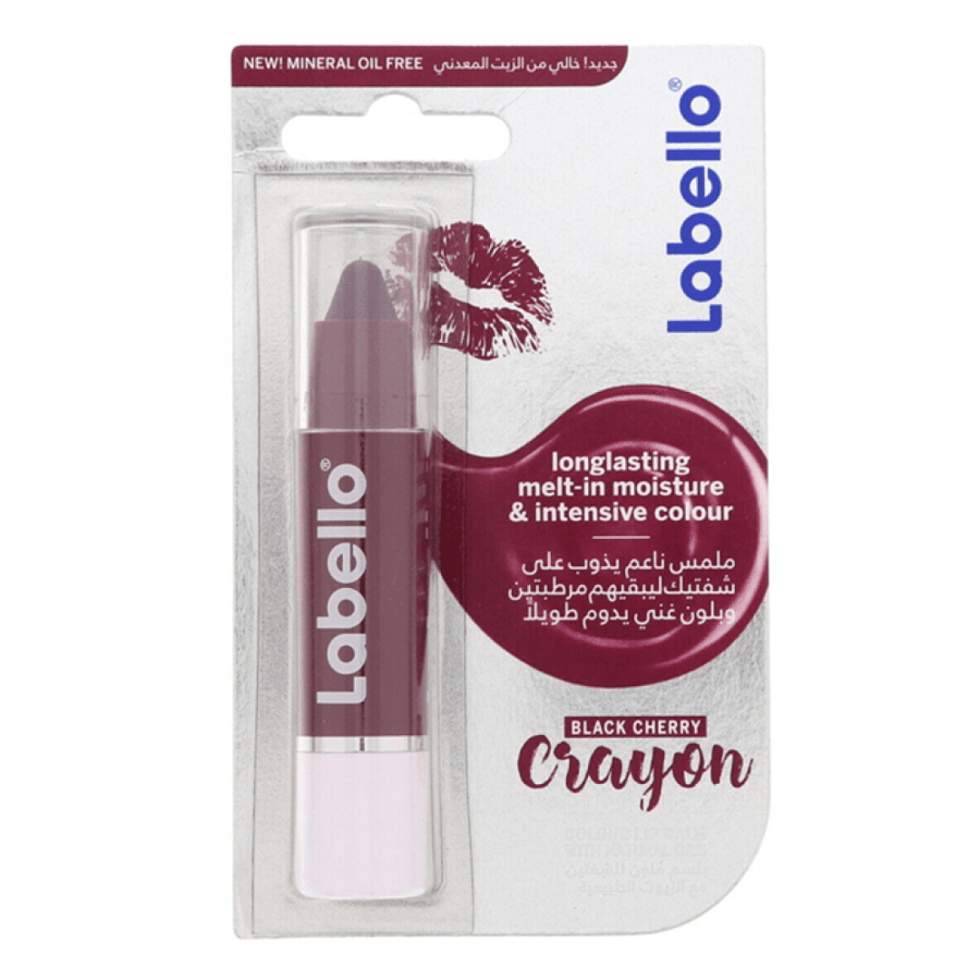 Balm and lipstick Rouge Black Cherry Crayon from Labello - 3g