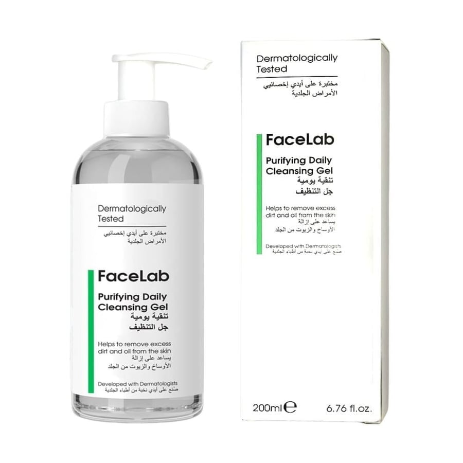 جل تنظيف وجه فيس لاب FaceLab Purifying يومي - 200 مل