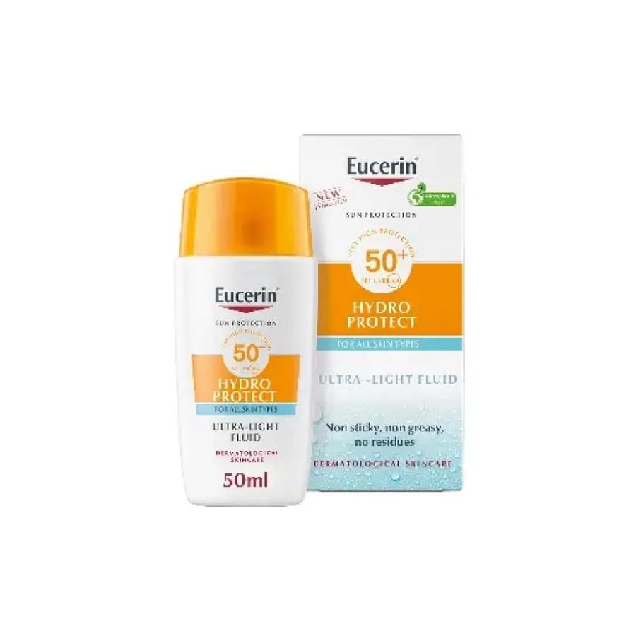 Yuserin very light liquid for skin protection from the sun + SPF50, 50 ml capacity