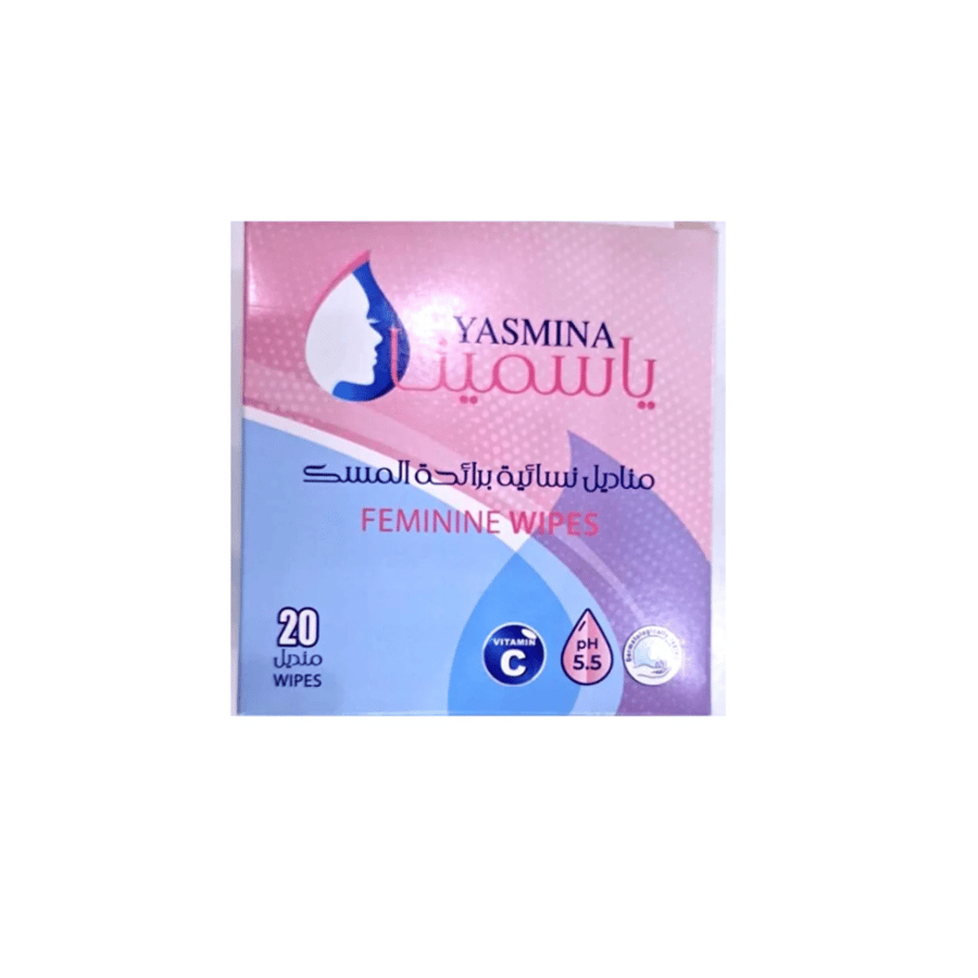 Yasmina women's tissues with musk scent, purity tissue - 20 pieces