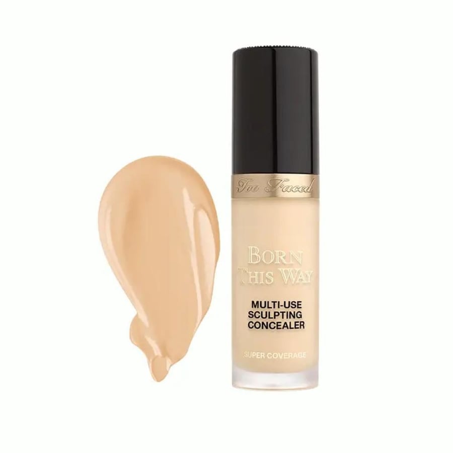 Multifunctional concealer Born This Way super coverage from Too Faced - Vanilla