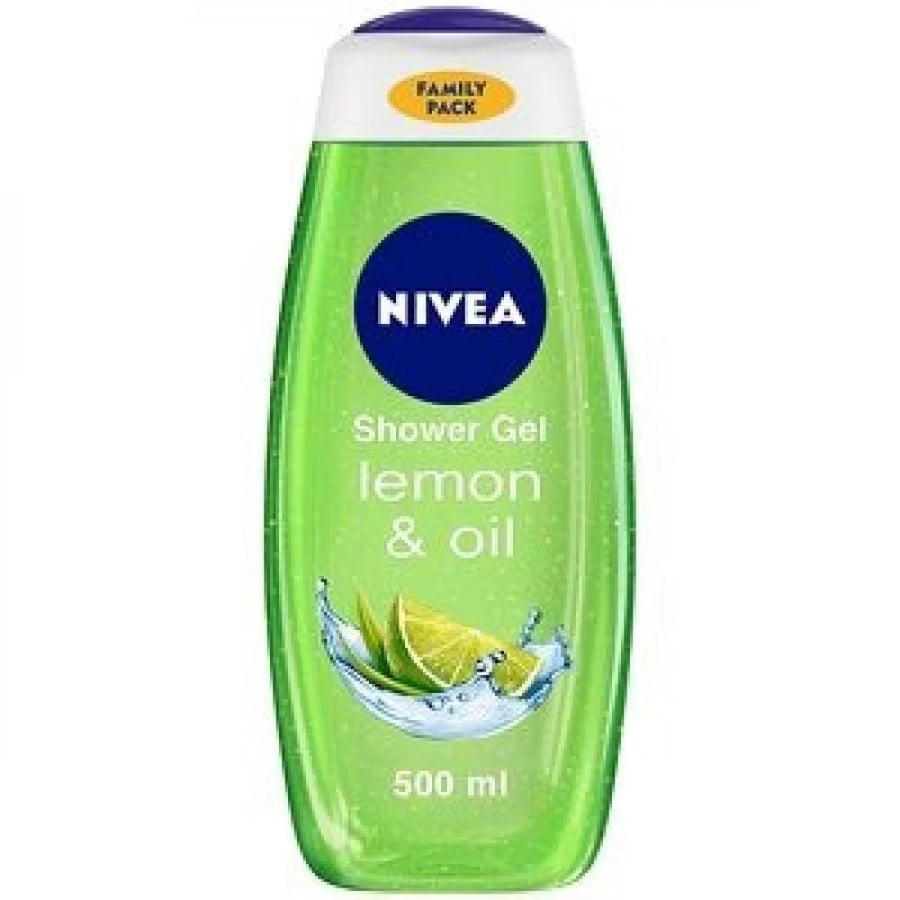 نيفيا Lemongrass & Oil جل استحمام منعش بالليمون وحبيبات الزيت – 500 مل