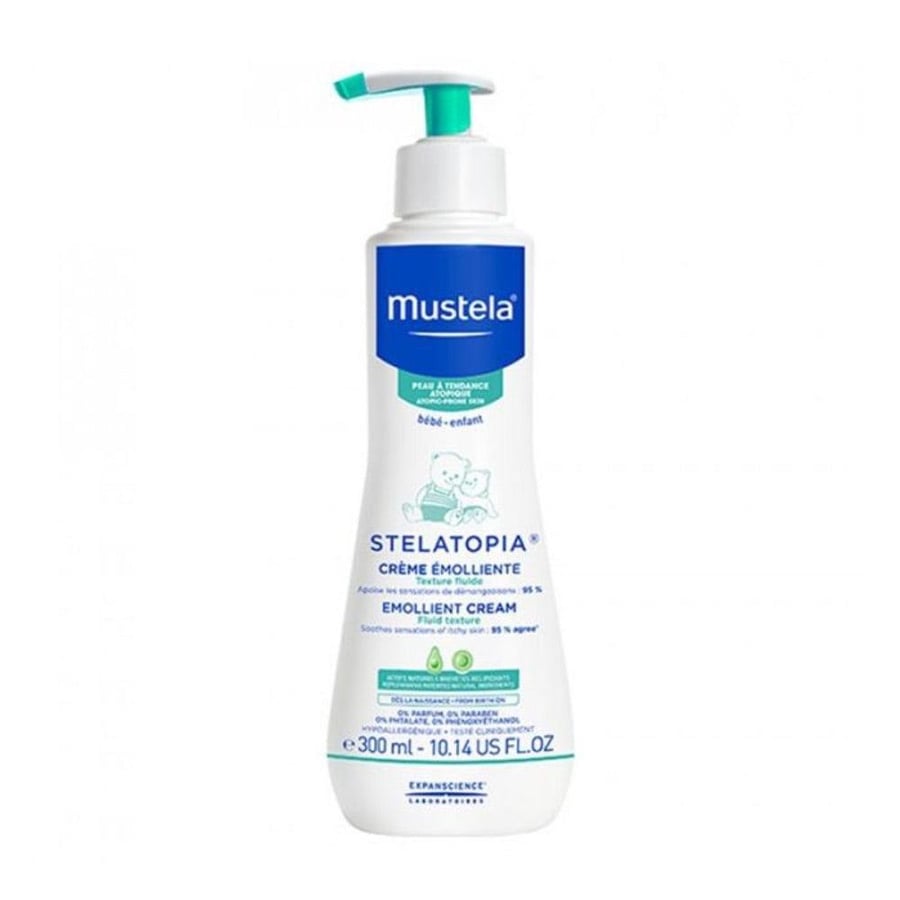 كريم أطفال موستيلا Mustela Stelatopia للبشرة الجافة - 300 مل
