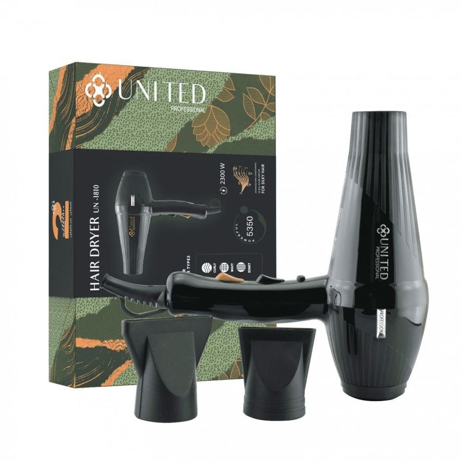 United Professional hair dryer 2400W - Model UN-1810
